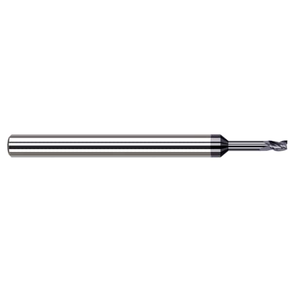 End Mill for Exotic Alloys - Square, 0.0100", Number of Flutes: 3